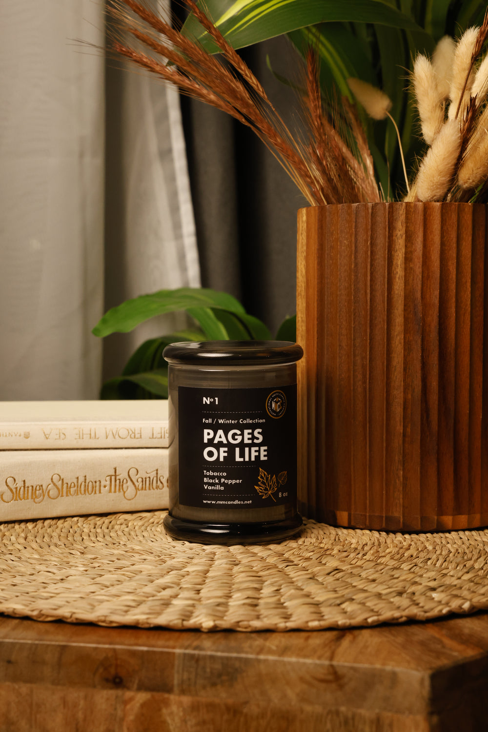 Cedarwood & Smoked Pepper Soy Candle