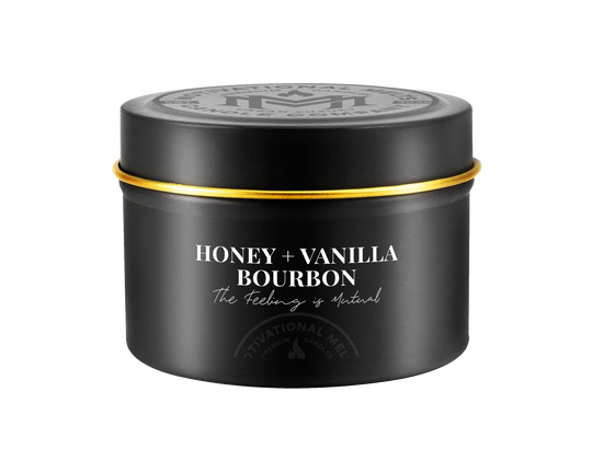 The Feeling Is Mutual- Honey &amp; Vanilla Bourbon Soy Candle