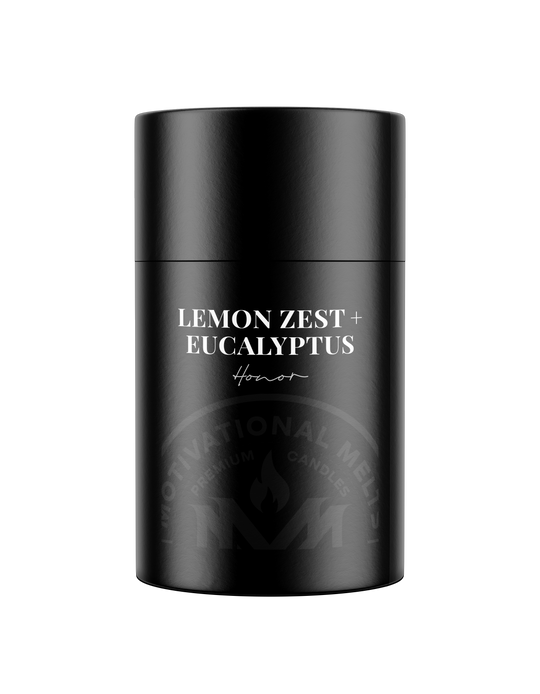 Lemon Zest & Eucalyptus Soy Candle