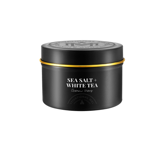 Ocean Views- Sea Salt &amp; White Tea Soy Candle