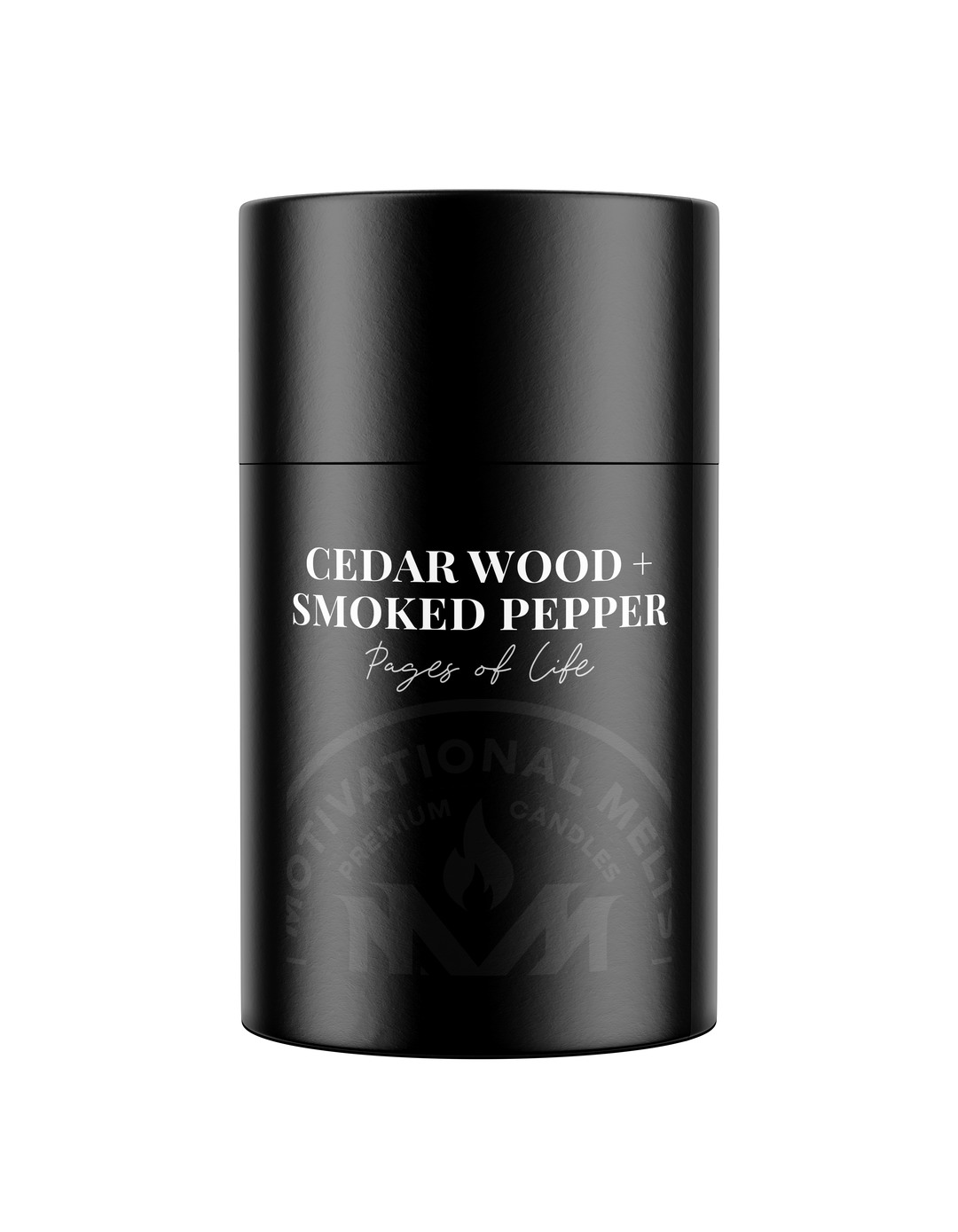 Cedarwood & Smoked Pepper Soy Candle