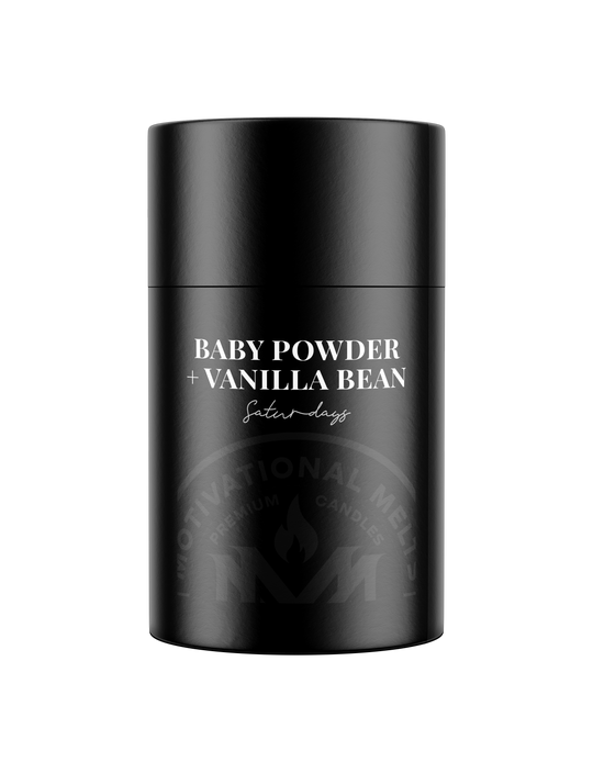 Baby Powder & Vanilla Bean Soy Candle