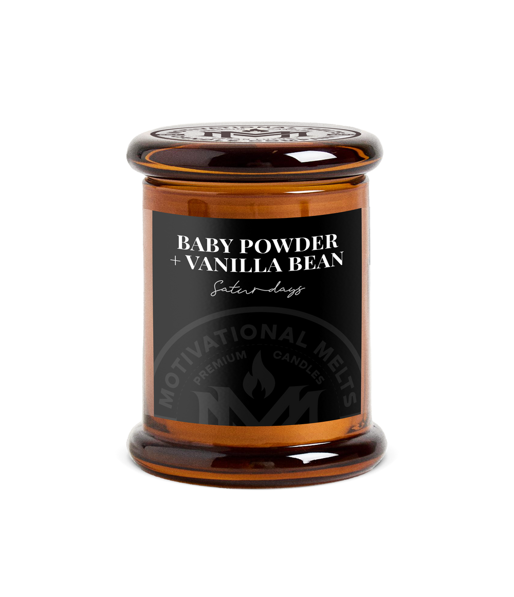 Baby Powder & Vanilla Bean Soy Candle