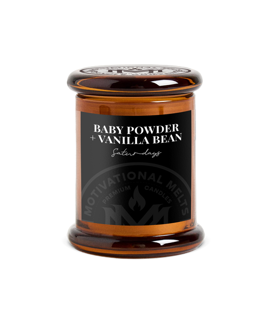 Baby Powder & Vanilla Bean Soy Candle