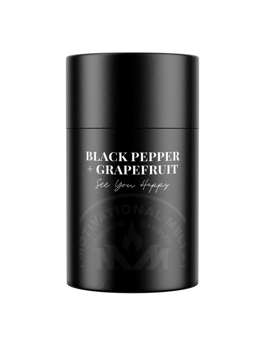 Black Pepper & Grapefruit Soy Candle
