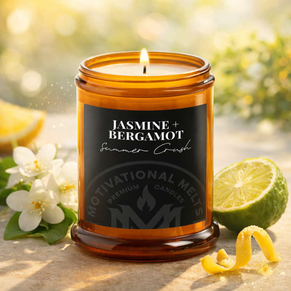 Jasmine & Bergamot Soy Candle