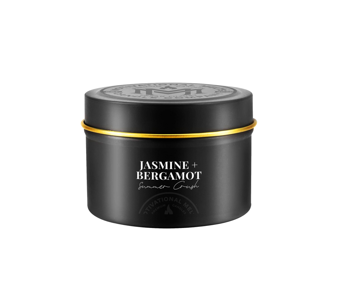 Summer Crush- Jasmine &amp; Bergamot Soy Candle