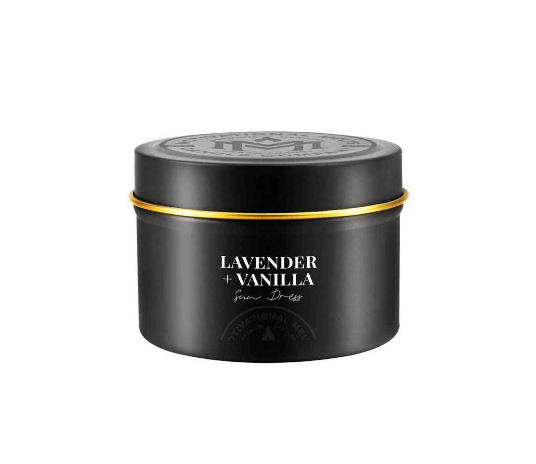 Sun Dress- Lavender &amp; Vanilla Soy Candle