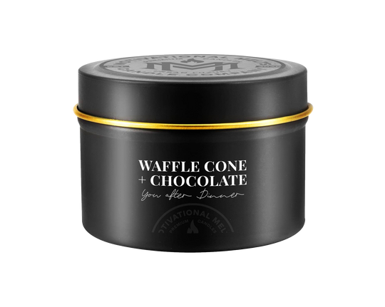 You After Dinner- Waffle Cone &amp; Chocolate Soy Candle